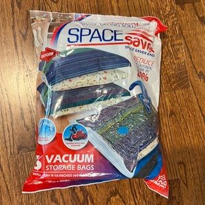 6 small space saver vacuum bags NWT unopened
